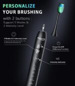 Electric Toothbrush with 8 Brush Heads for Adults - Image 2