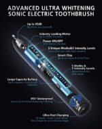 Electric Toothbrush with 8 Brush Heads for Adults - Image 3