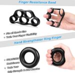 ALMAH Hand Grip Strengthener kit(5 Pack) - Image 3