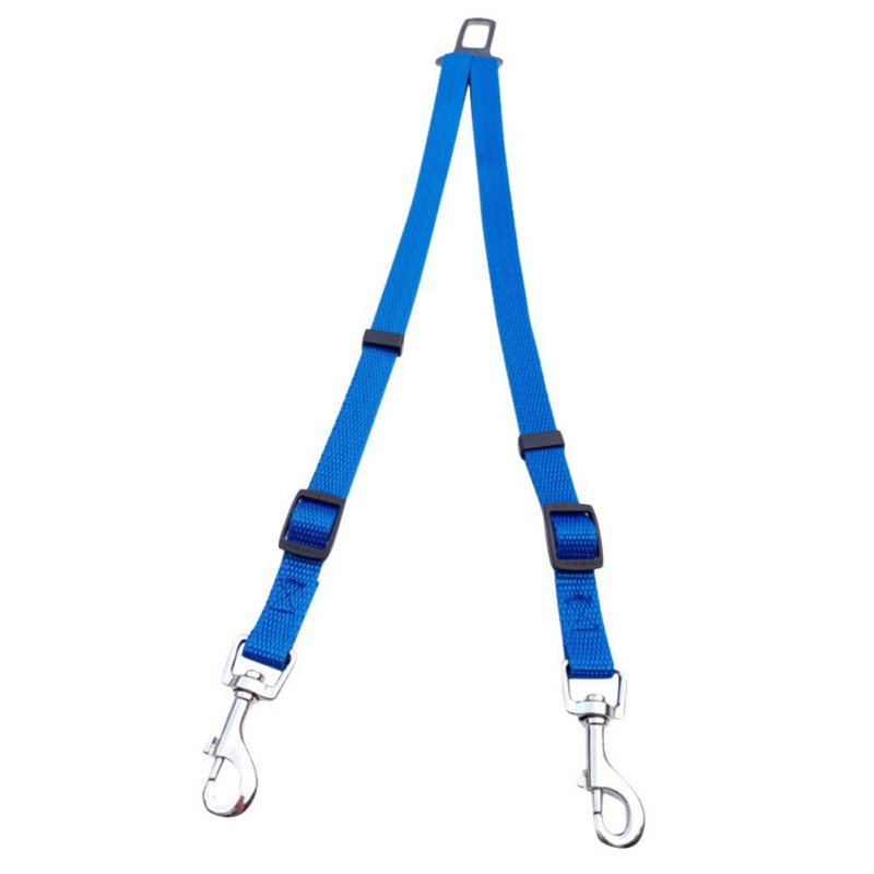 H3543818dbbed4e7c801b02a8a12e8ba1B.jpg Adjustable Car Safety Belt for Pets - Image 1