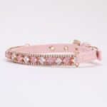 Dimond style Pink Dog Collar