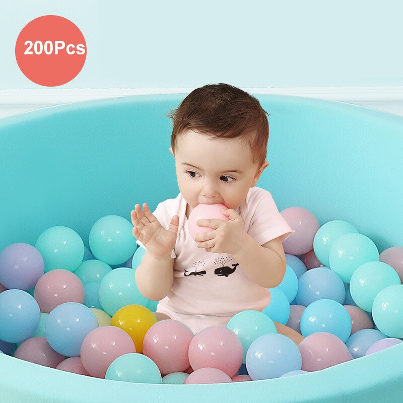 He2a715aa136946b0adff0a577ec3b920t.jpg 200pcs Plastic Colorful Balls for Baby - Image 1