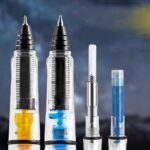 2 PCS High Quality Transparent Gel Pen for Office & School