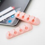 6pcs Desk Wire Organizer Clip Set Multicolor - Image 2