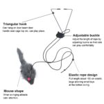 Cat Toy Hanging Dummy Mouse - Image 5