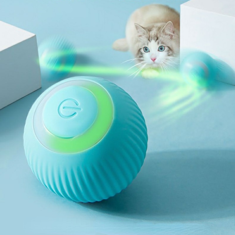 Sca998fcfbee14ca3a6986b54436629d2a.jpg Cat Ball Auto Rolling for Kitty Training - Image 1