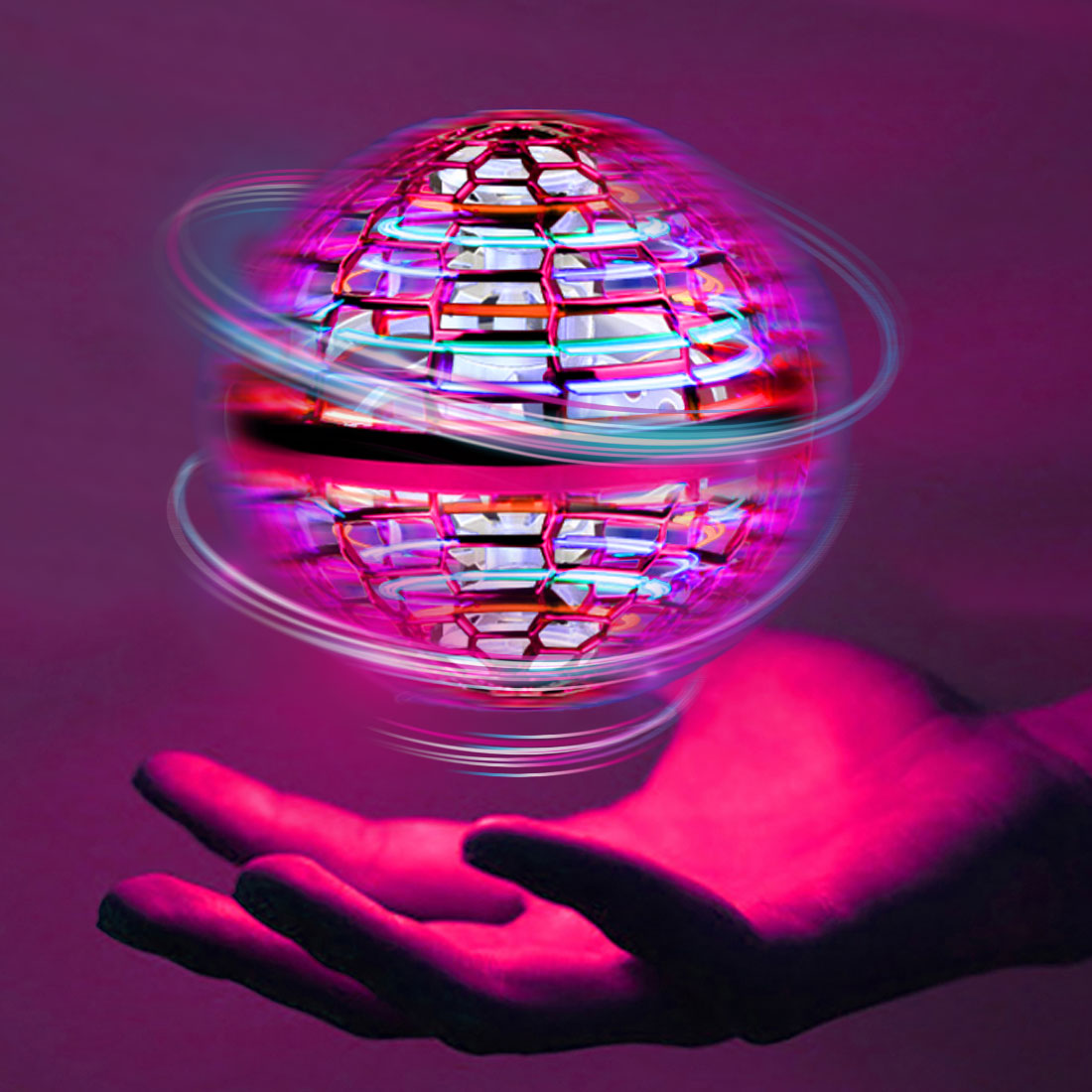 Sd86adb82d8fa4d9f95d843da5e1881e4I.jpg Pro Flying Ball Spinner Toy Hand Controlled - Image 1